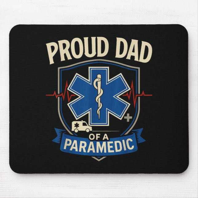 Paramedic Dad Proud Dad Of A Paramedic  Musmatta (Framsidan)