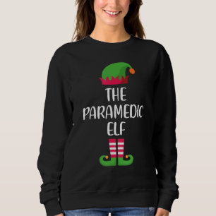 Paramedic Elf Familj Matchande Grupp Jul Paja T Shirt