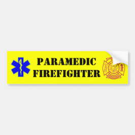 PARAMEDIC-FIREFIGHTER - bildekal