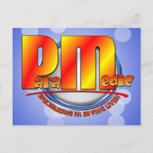 PARAMEDIC LOGO (no translation, "PARAMEDIC LOGO" i Vykort