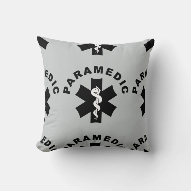 Paramedicinsk EMS-logotyp Kudde (Framsida)