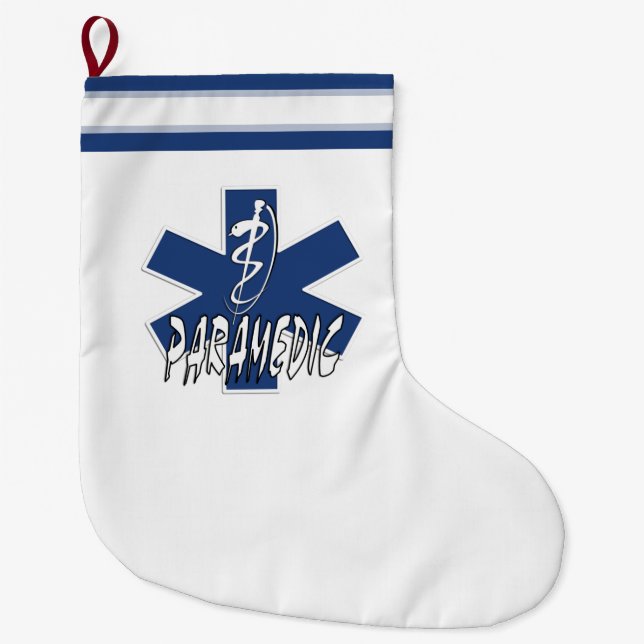 Paramedicinsk handling stor julstrumpa (Framsidan)