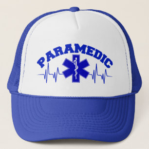 Paramedicinsk hjärta övervakar locket keps