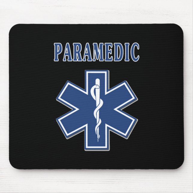 Paramedicinsk stjärna av liv musmatta (Framsidan)