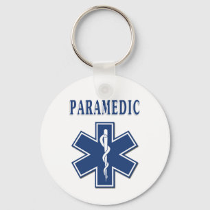 Paramedicinsk stjärna av liv nyckelring
