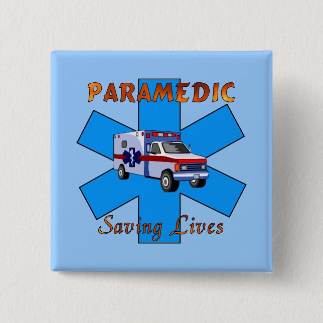 Paramedicinska besparingliv knapp (Framsida)