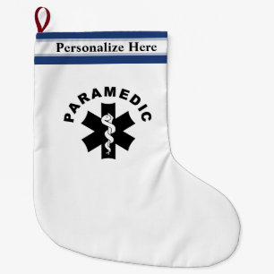 Paramedicinskt tema stor julstrumpa