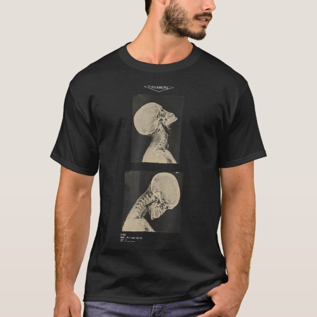 Paramore beskuren headbanger röntgenläkare  t shirt (Framsida)