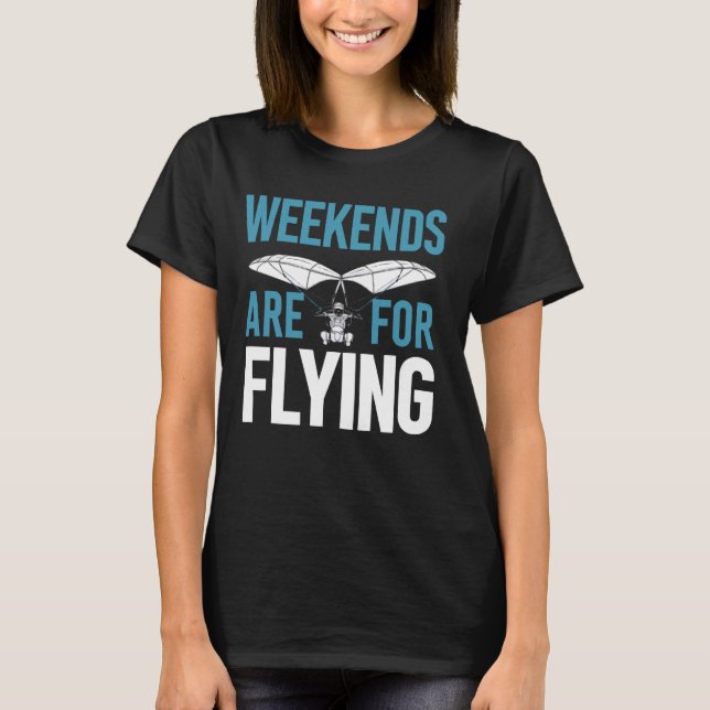 Paramotering Paragliding Luft Sport Paramotor Pilo T Shirt (Framsida)