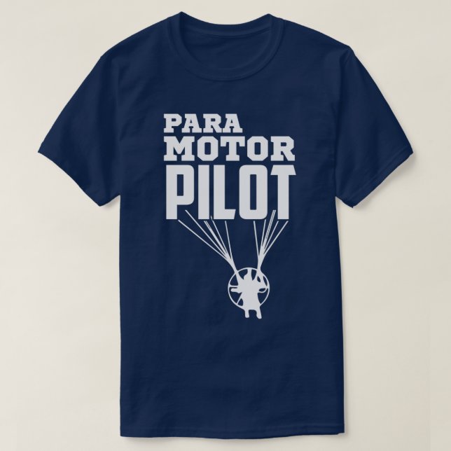 Paramotor Pilot Paramotoring Extreme Sports Paragl T Shirt (Design framsida)