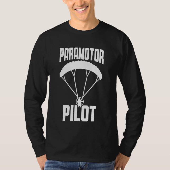 Paramotor Pilot T Shirt (Framsida)
