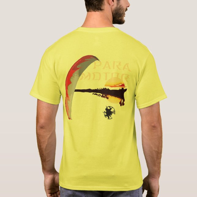 PARAMOTOR POR DO SOL T SHIRT (Baksida)