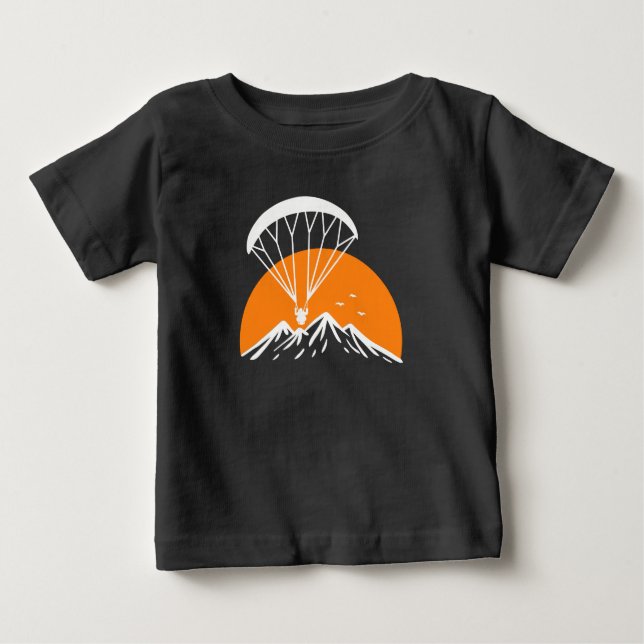 Paramotoring Retro Vintage T Shirt (Framsida)