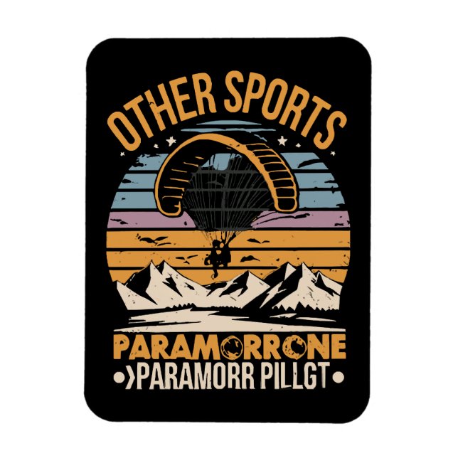 Paramotorpilot Magnet (Vertikal)