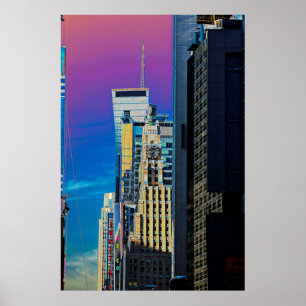 Paramount Byggande New York City Poster