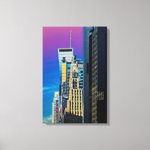Paramount Byggande New York City Poster Canvastryck