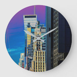 Paramount Byggande New York City Poster Stor Klocka