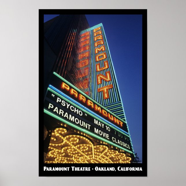 Paramount, Oakland 11x17 Poster (Framsidan)