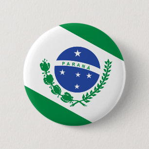 Parana Brasilien flagga Knapp