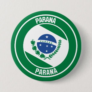 Paraná Round Emblem Knapp