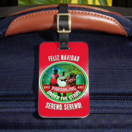Parang Sereno Feliz Navidad on RED Bagagebricka