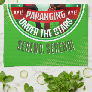 Parang Sereno Feliz Navidad på GRÖNTEN Kökshandduk