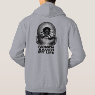 Paranoia räddade mitt liv, ny trend, presentidé hoodie