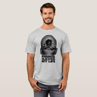 Paranoia räddade mitt liv, ny trend, presentidé t shirt