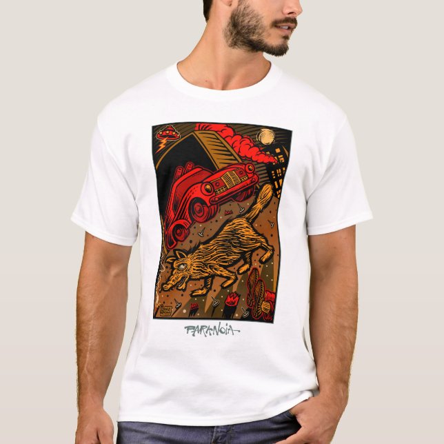 Paranoia Tee (Framsida)