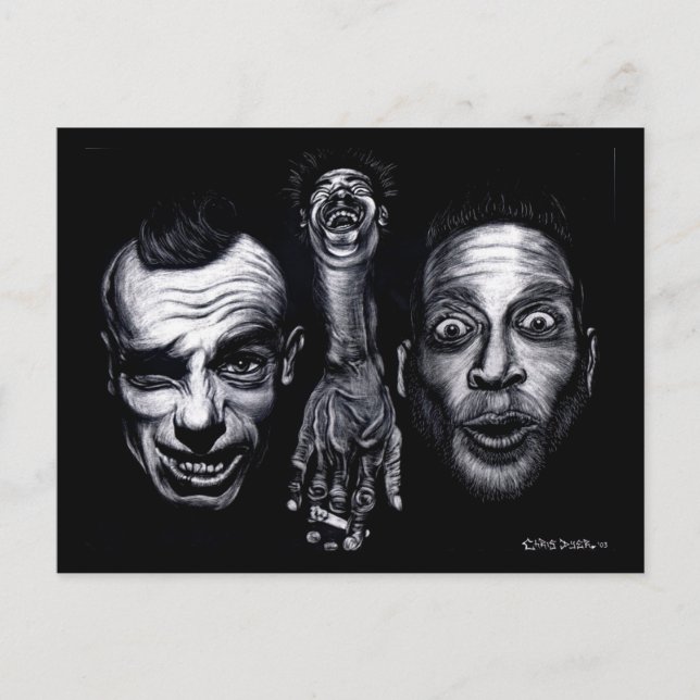 Paranoia  vykort (Framsida)