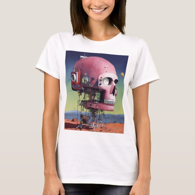 Paranoid Android Dreamscape T Shirt (Framsida)
