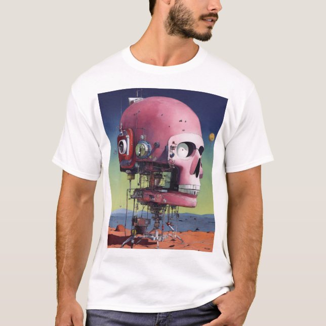 Paranoid Android Dreamscape T Shirt (Framsida)