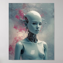 Paranoid Android - Dynamisk Surrealistisk Konst Poster