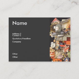 Paranoid, mer som, ser jag visitkort