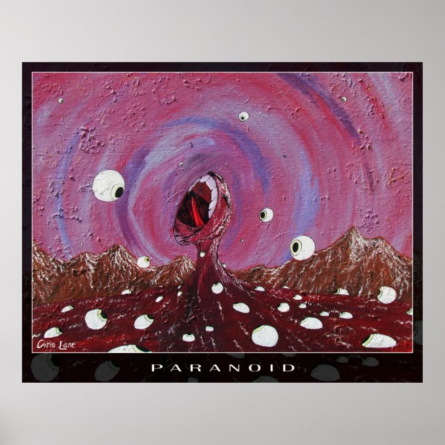 Paranoid Poster (Framsidan)