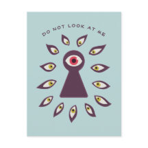 Paranoid Staring Öga oro