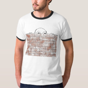 Paranoid tegelsten - skjorta tee shirt