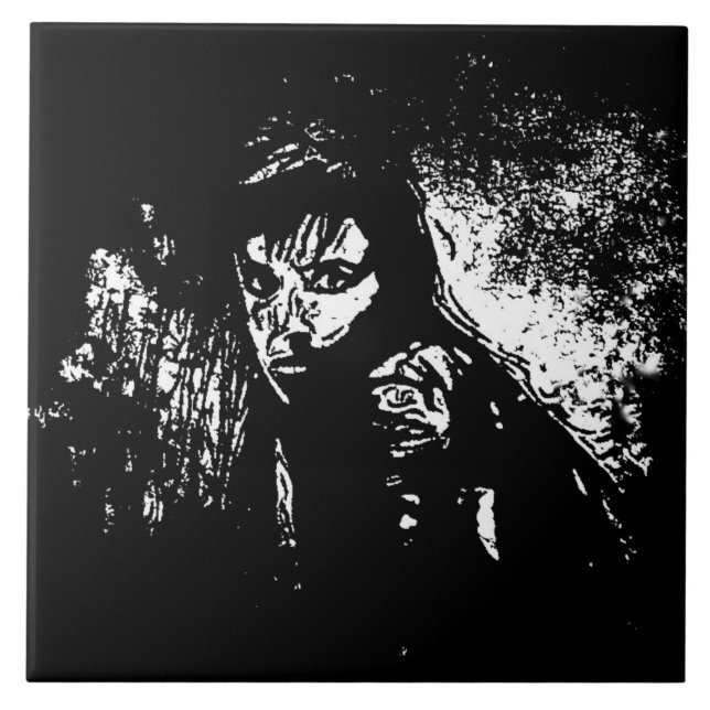 Paranoiddag Kakelplatta (Framsidan)