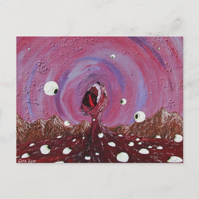 Paranoiska vykort (Framsida)