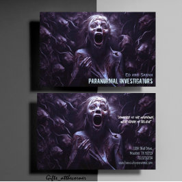 Paranorala utredare Ghost Dimension Visitkort