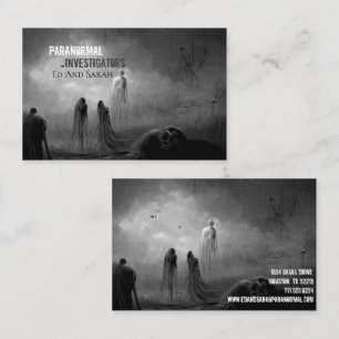 Paranoralt prövarens Apokalypse Visitkort