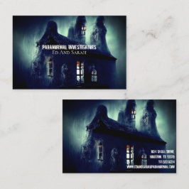 Paranoralt prövarens avbrutna kabin visitkort