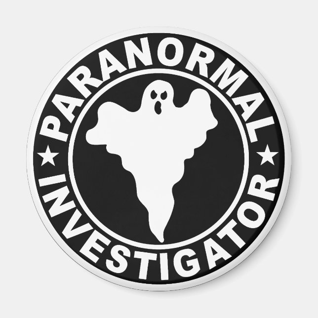 Paranoralt prövarLogotyp Supernatural Ghost Magnet (Framsidan)