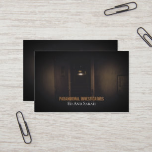 Paranoralt utredare hemsökt asyl visitkort