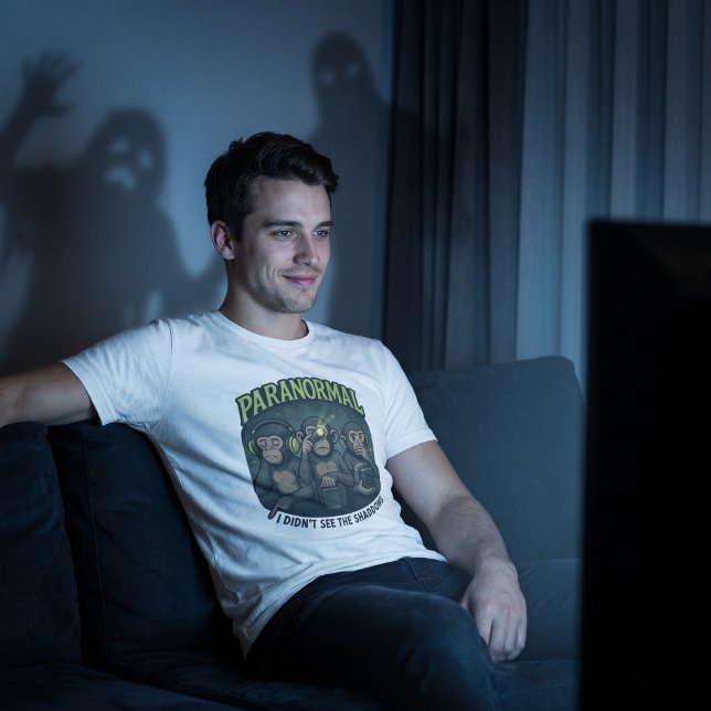 Paranormal Apa Spökjakt-Tröja T Shirt (Skapare uppladdad)