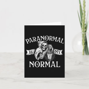 Paranormal Är Min Normal - Spökjakt Ha Kort