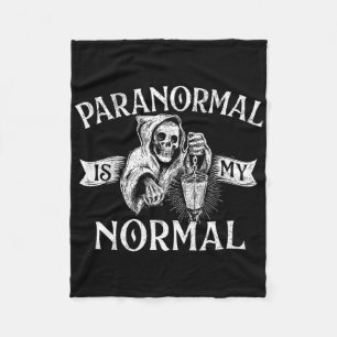 Paranormal är min normala - Phantom Ghost Hunting Fleecefilt