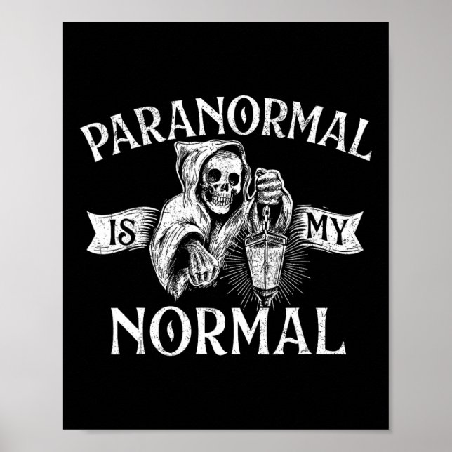 Paranormal är min normala - Phantom Ghost Hunting  Poster (Framsidan)