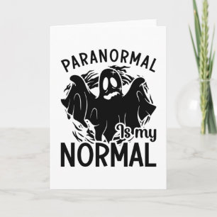 Paranormal är min vanliga jakt på Ghost Ghost Kort