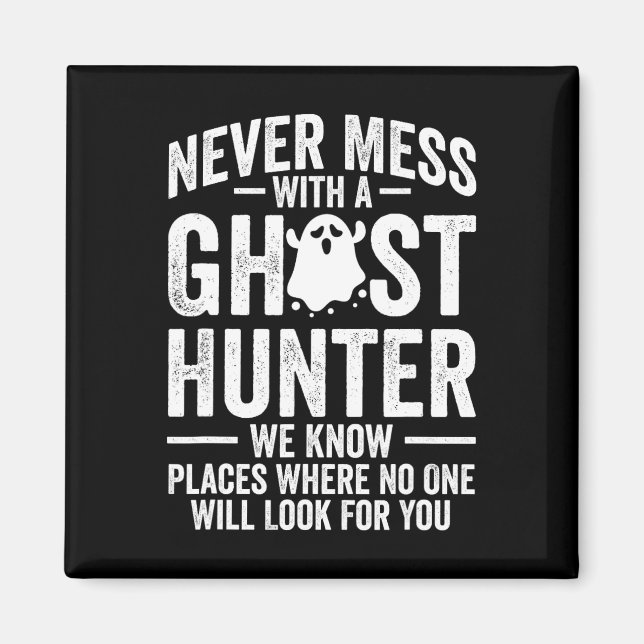 Paranormal Evp Hunting Ghost Hunter Äventyr 1 Magnet (Framsidan)